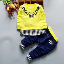 Load image into Gallery viewer, BibiCola baby boys  clothes sets baby boy shirt+pants  fashion baby boy clothes tracksuit  sets boys clothing