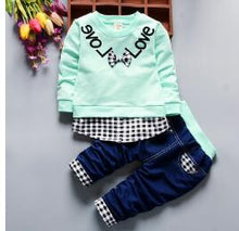 Load image into Gallery viewer, BibiCola baby boys  clothes sets baby boy shirt+pants  fashion baby boy clothes tracksuit  sets boys clothing