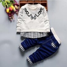 Load image into Gallery viewer, BibiCola baby boys  clothes sets baby boy shirt+pants  fashion baby boy clothes tracksuit  sets boys clothing